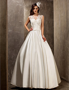 Classical Ball Gown Beading Strapless Sleeveless Chapel Train Sa