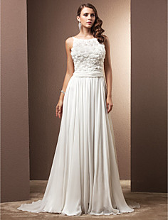 Classical Ball Gown Beading Strapless Sleeveless Chapel Train Sa